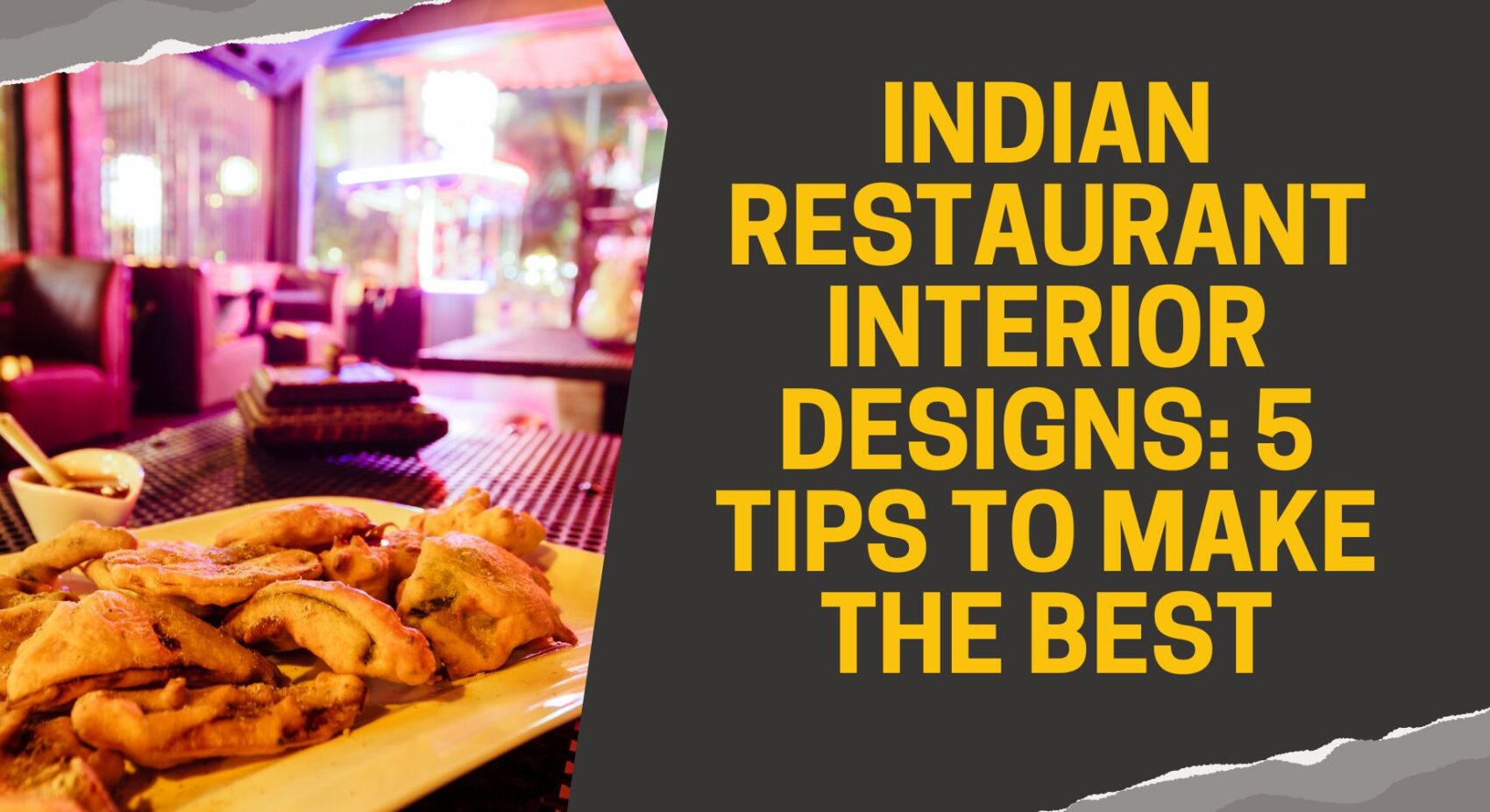 Indian Restaurant Interior Design