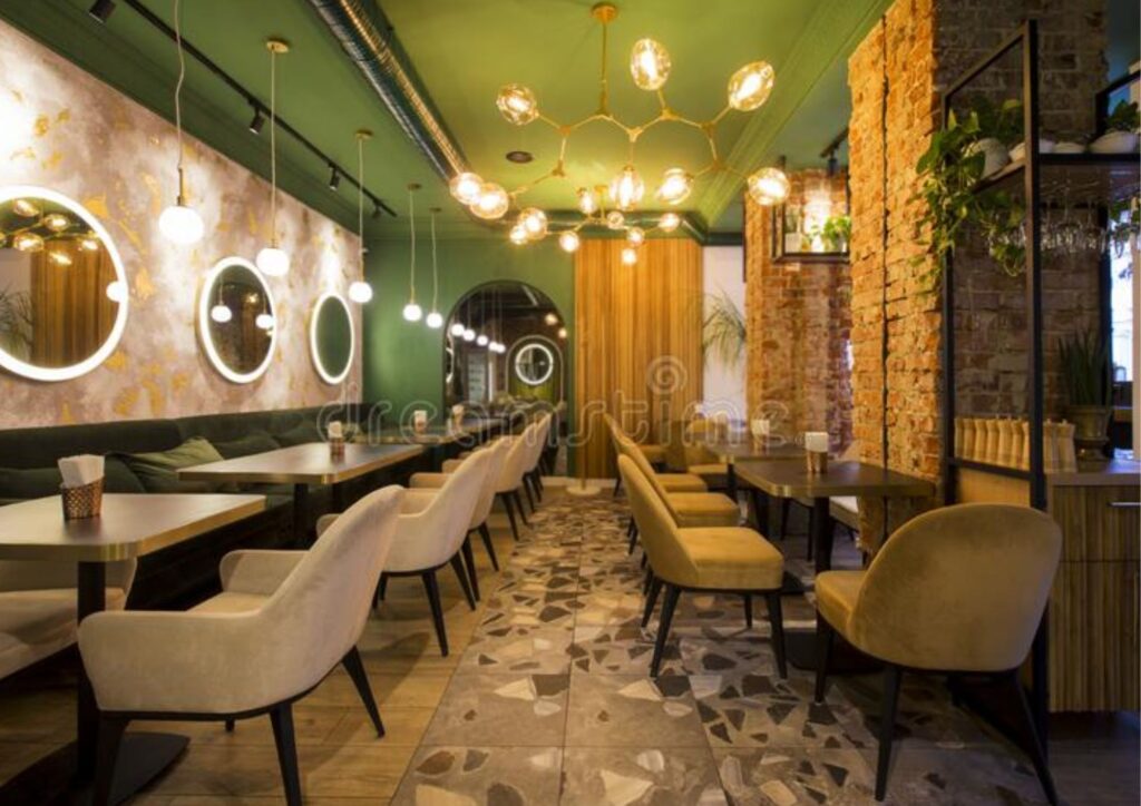 Restaurant Interior Color