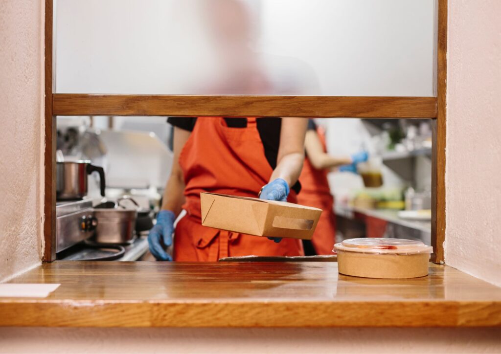 restaurant waiting area