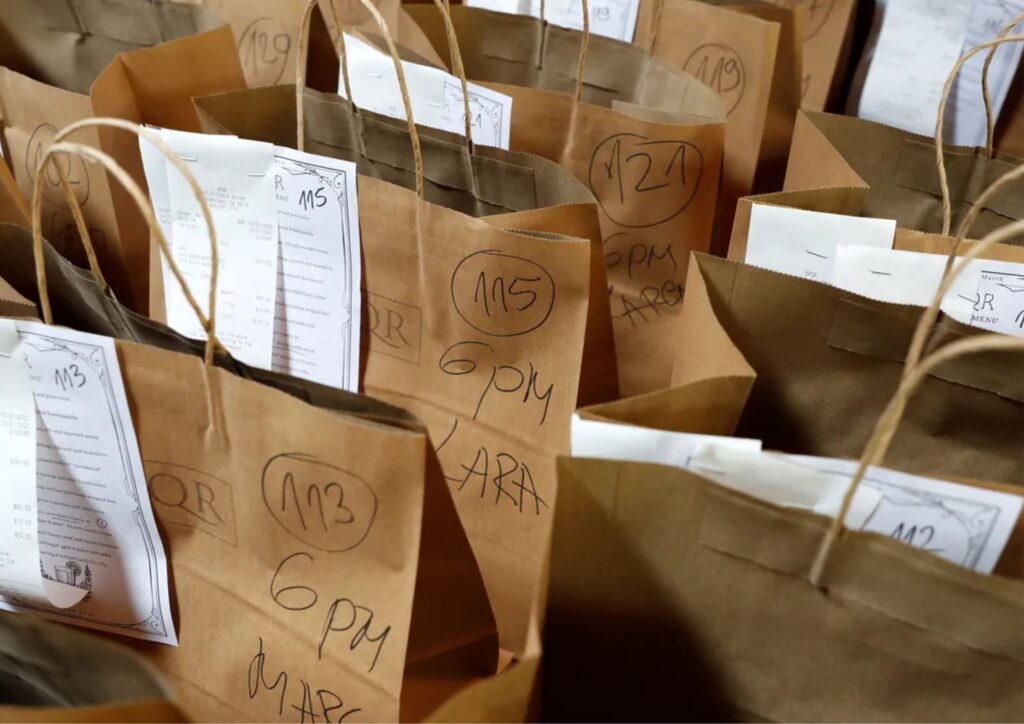 restaurant waiting area