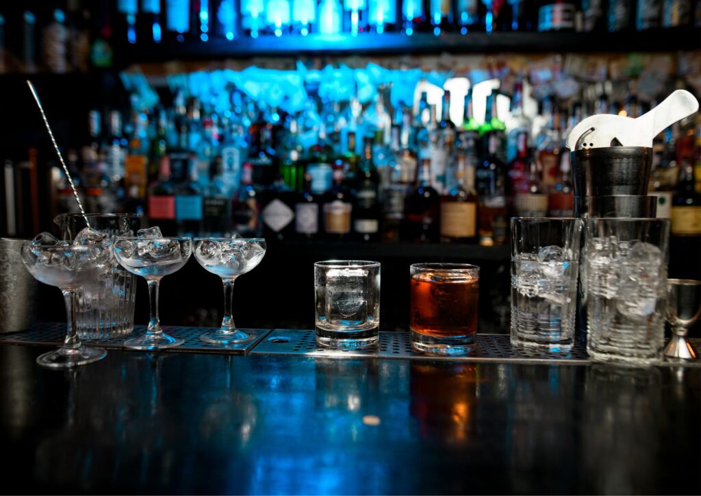 Restaurant Bar Area Design