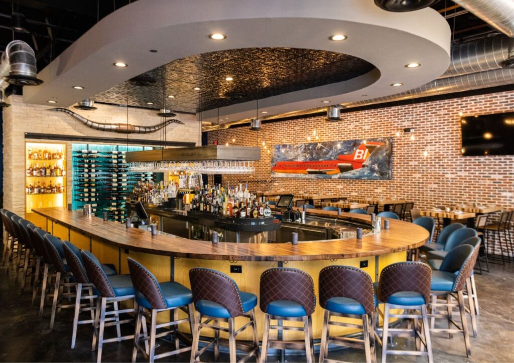 Restaurant Bar Area Design