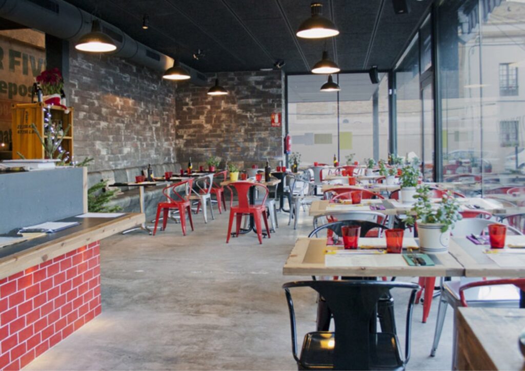 Interior Design Firm Singapore Industrial Restaurant Interior Design