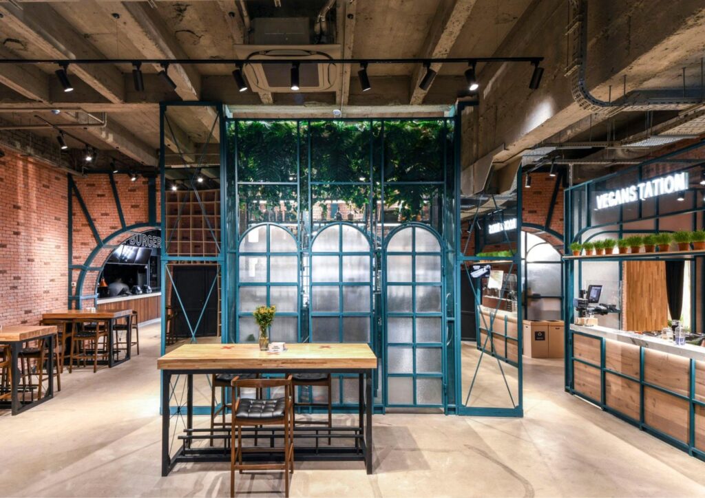 Interior Design Firm Singapore Industrial Restaurant Interior Design