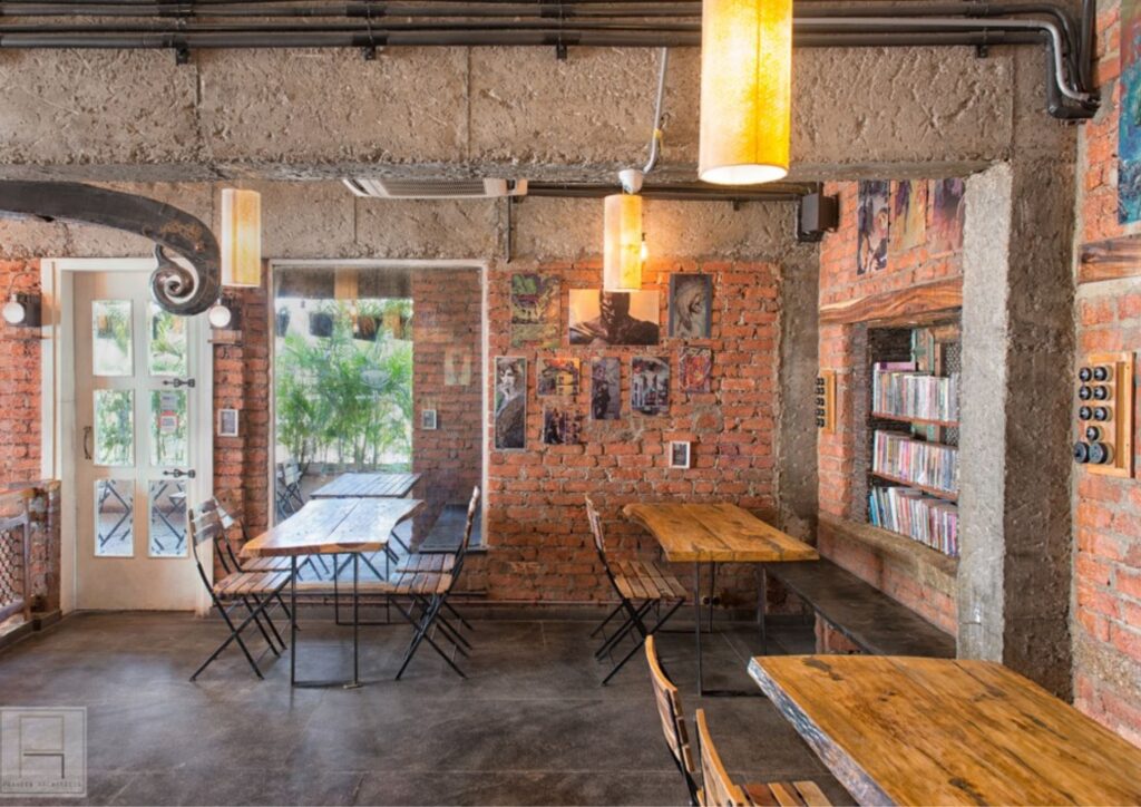 Rustic Cafe Interior Design