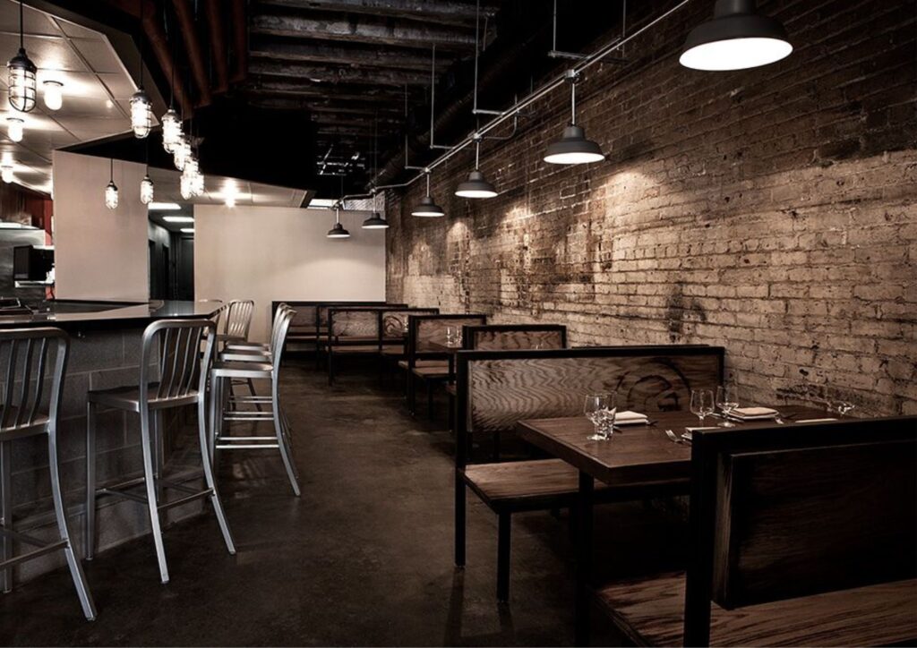 Rustic Cafe Interior Design