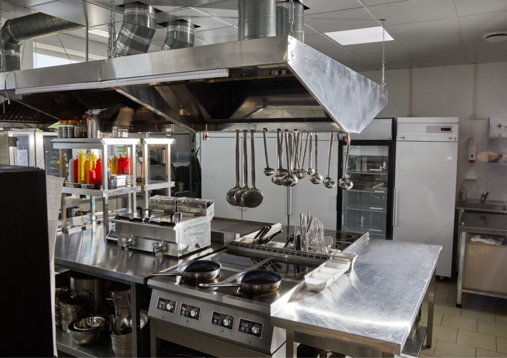 open kitchen restaurant