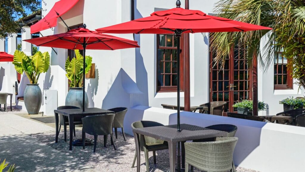 outdoor cafe