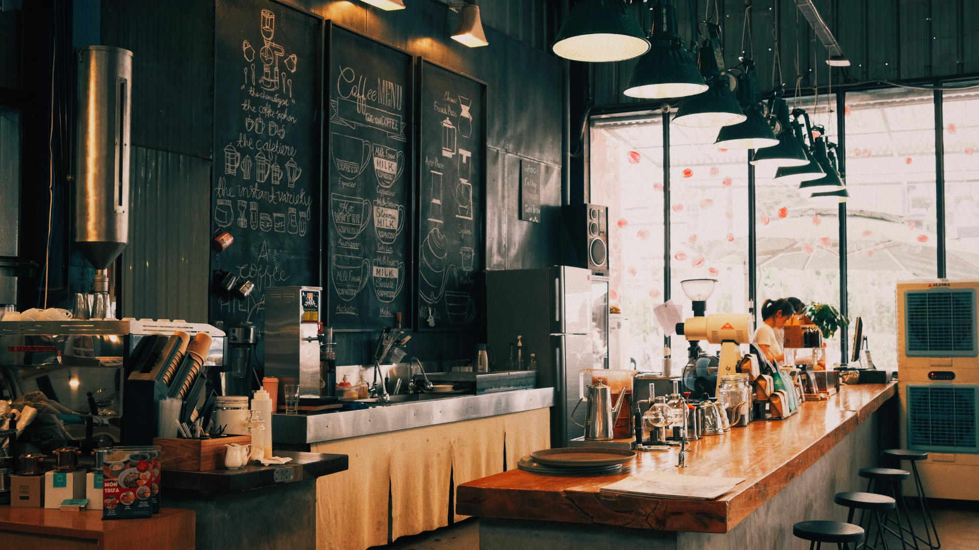 cafe design, aesthetic, decor