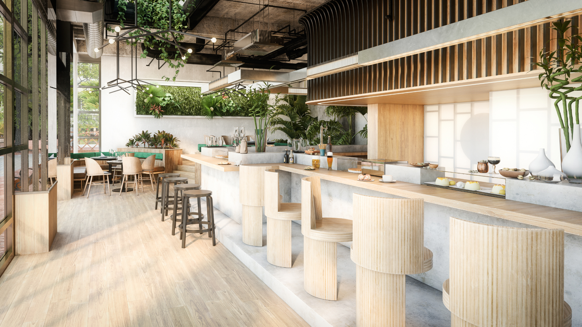 small cafe decor, tips, maximising space, decor, design