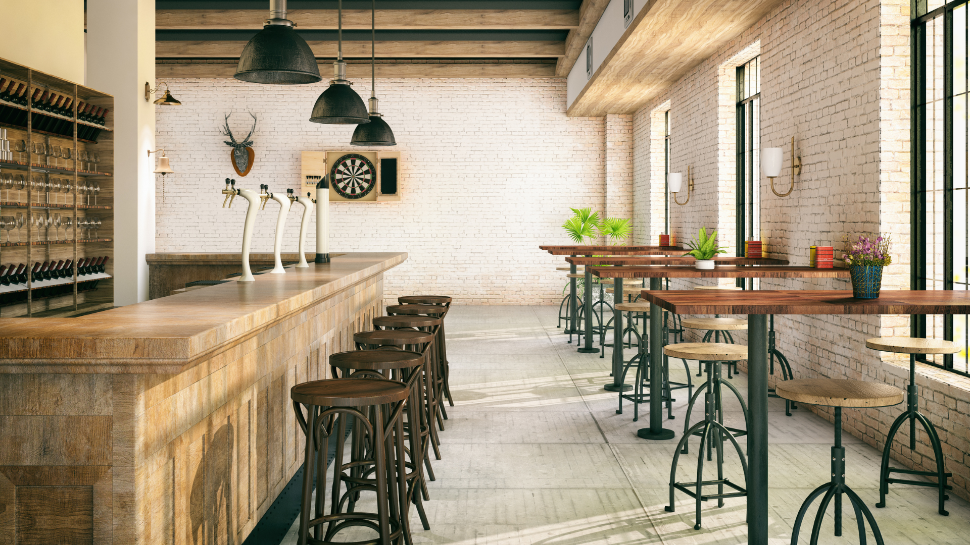 calm vibe in cafes, decor, design, interior