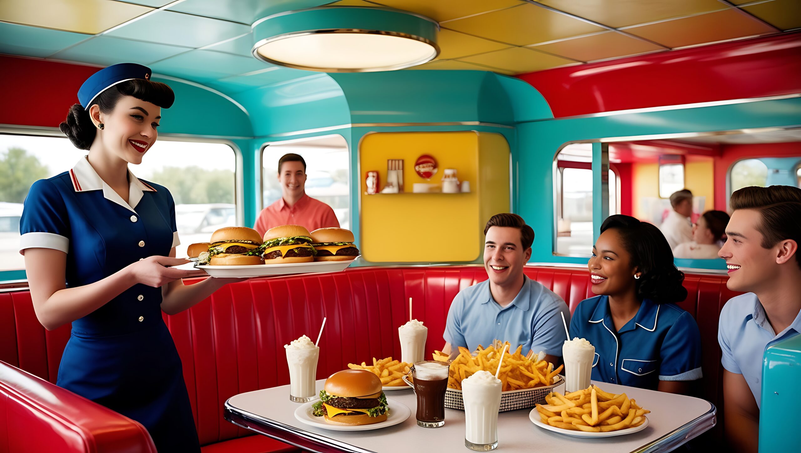 Fast Food Interior, Decor, Design, Restaurant