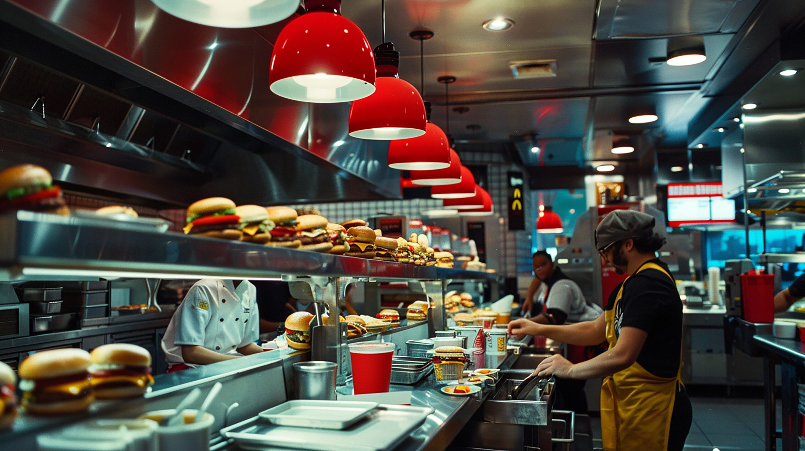 Fast Food Interior, Decor, Design, Restaurant