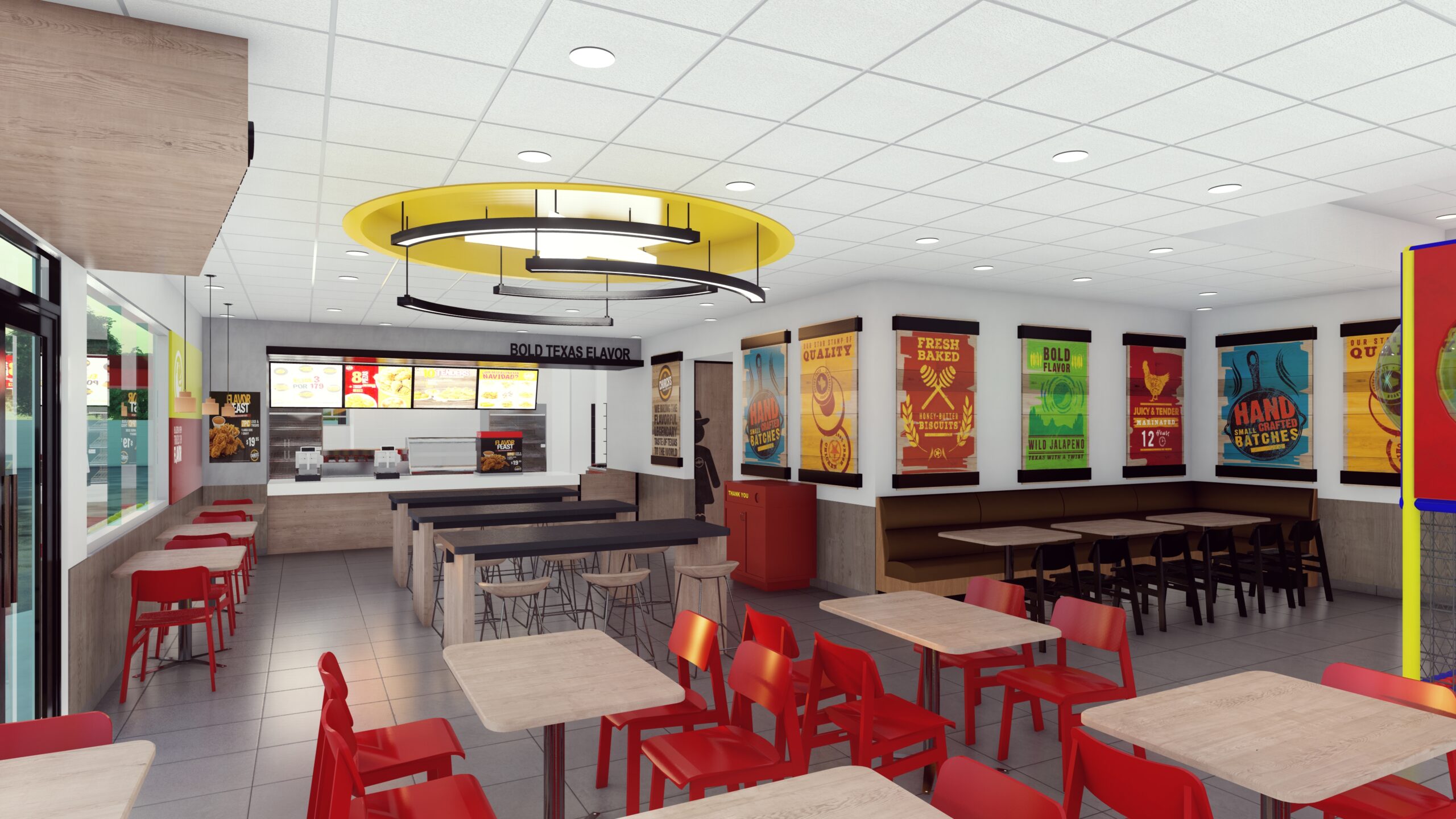 layout tips, fast food restaurants, tips and tricks, design ideas