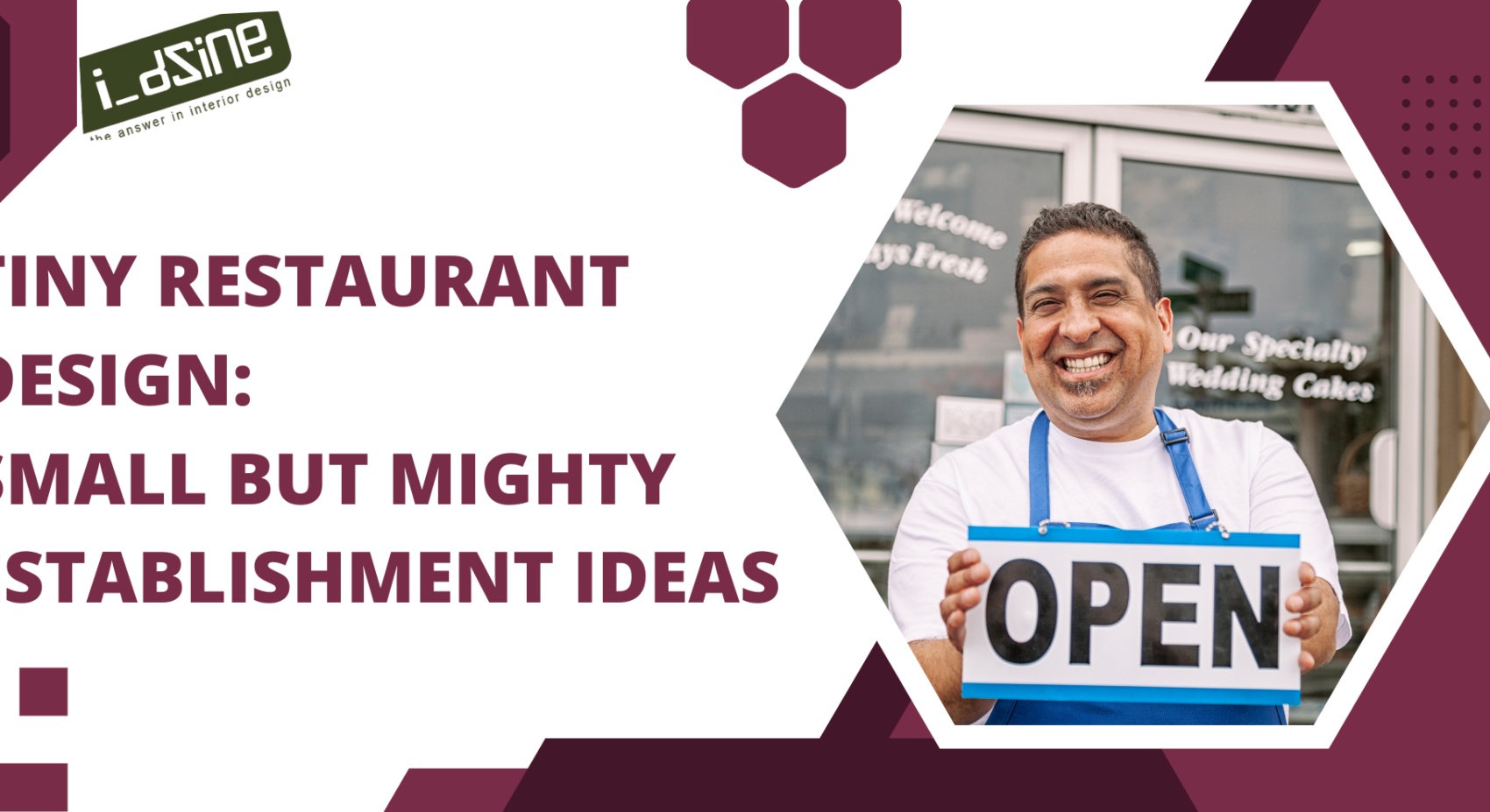 Tiny Restaurant Design, Small And Mighty Ideas, Ideas For Restaurant Decor